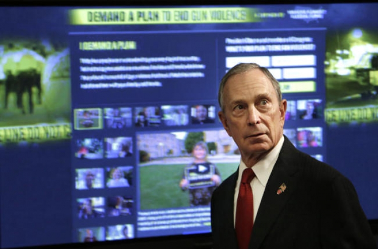 Bloomberg plans $50m gun control network