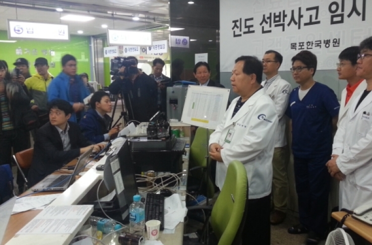 [Ferry Disaster] Patients need time to forget, hospital chief says