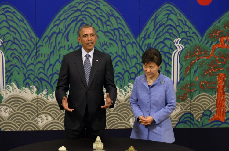 Park, Obama vow to deter N.K. provocations