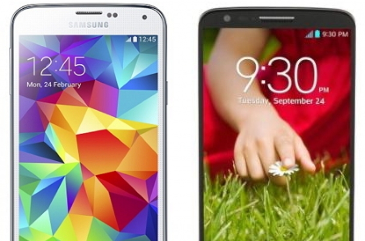 Samsung, LG to set off smartphone display war