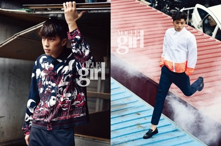 2PM’s Wooyoung designs his own Vogue shoots