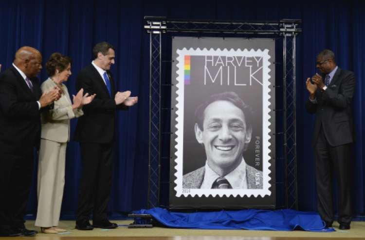 Martyred gay rights activist honored with postage stamp