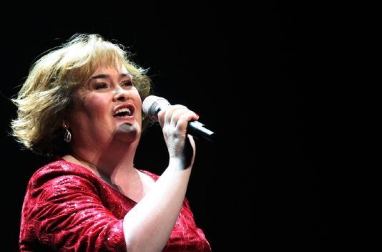 Confident Susan Boyle readies first U.S. tour