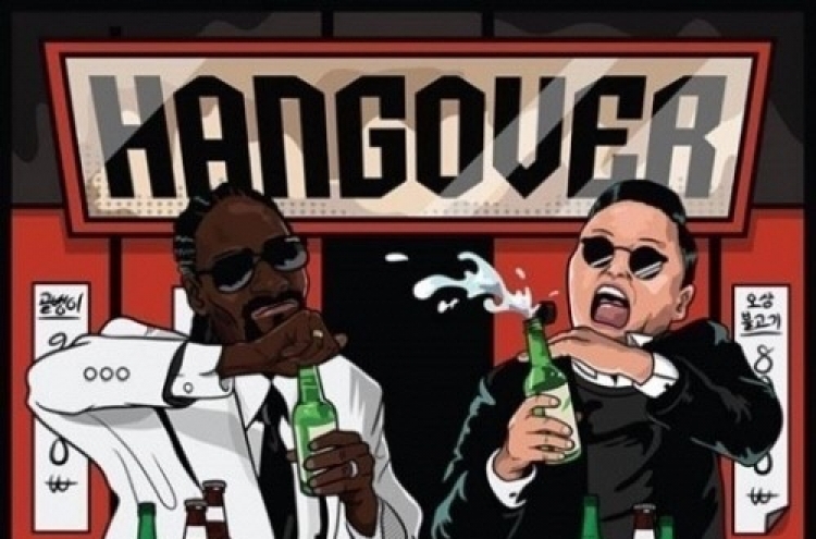 Psy unveils video of new song 'Hangover'