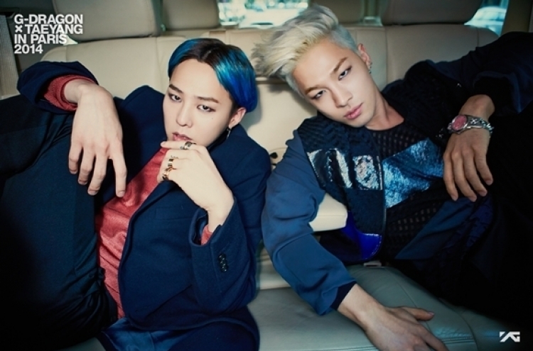 G-Dragon describes Taeyang's new song as 'red sunset'