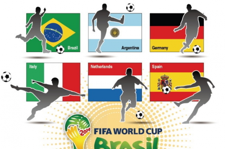 [World Cup] Brazil, Italy face tough road from 16-country stage