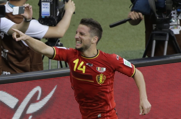 [World Cup] Korea’s WC rival Belgium topples Algeria 2-1