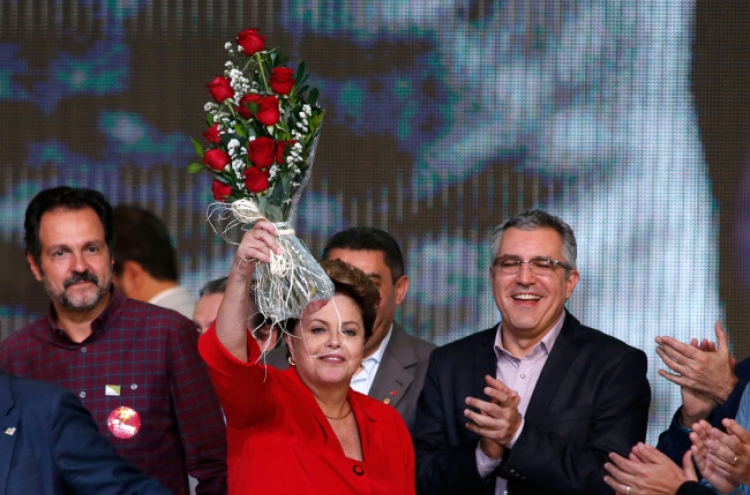 Brazil’s President Rousseff launches reelection bid