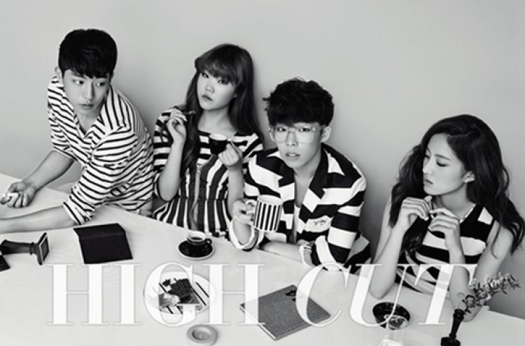 Akdong Musician pose with ‘real models’ in High Cut editorial　