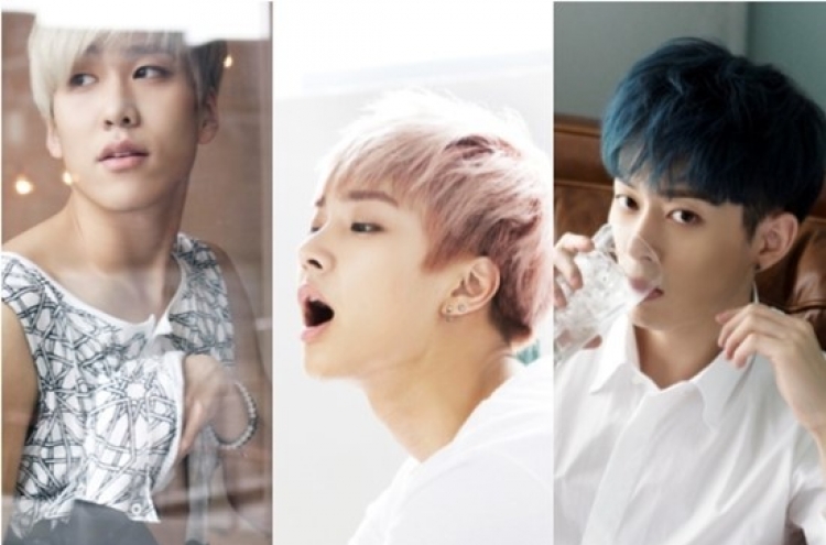 K-pop boy group Boyfriend’s summer editorial