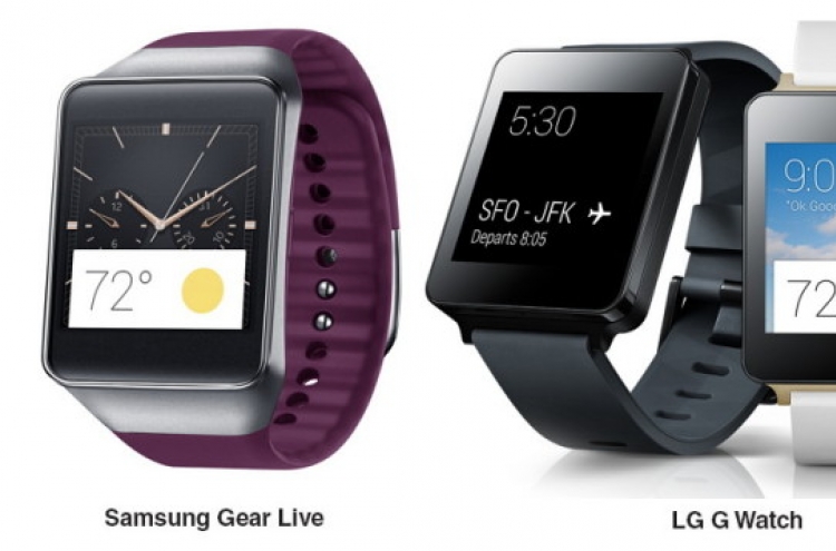 Samsung, LG at war over Android wearables