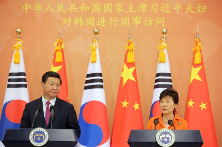 Park-Xi summit draws regional powers’ attention