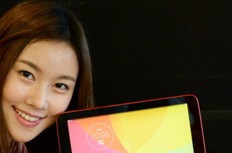 LG to start sales of three new G Pad tablets