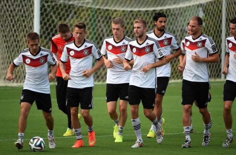 [World Cup] Germany, Argentina prepare for final