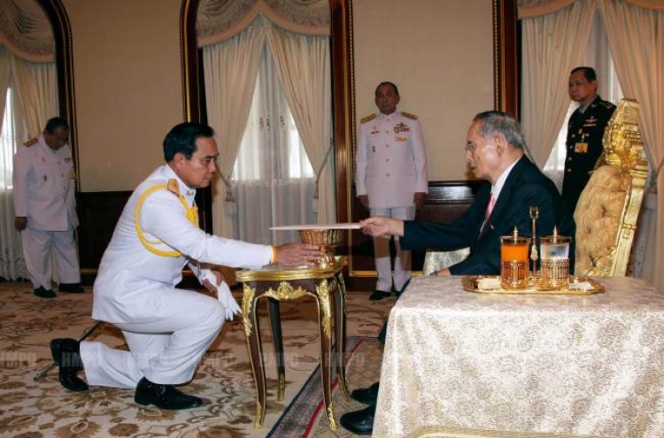 Thai junta adopts interim constitution