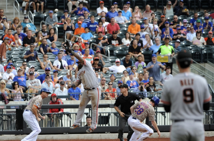 Sandoval lifts Giants over Mets