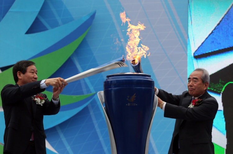 (Photo News) Asian Games flame