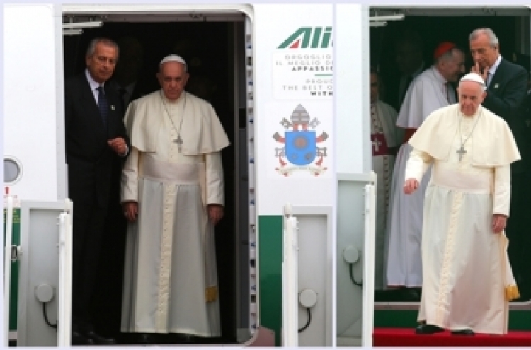 [Papal Visit] Photos of the papal visit to Korea (1)