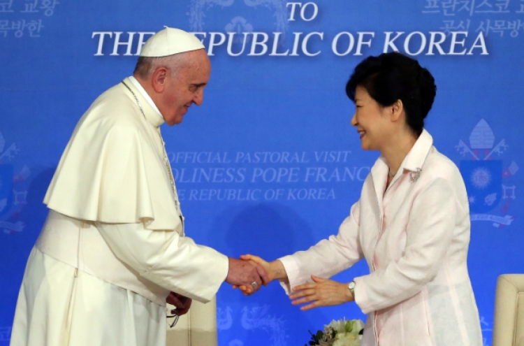 Pope calls for dedication to peace on Korean Peninsula