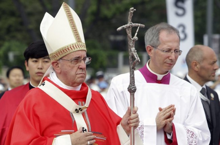 [Papal Visit] Pope beatifies 124 Korean martyrs
