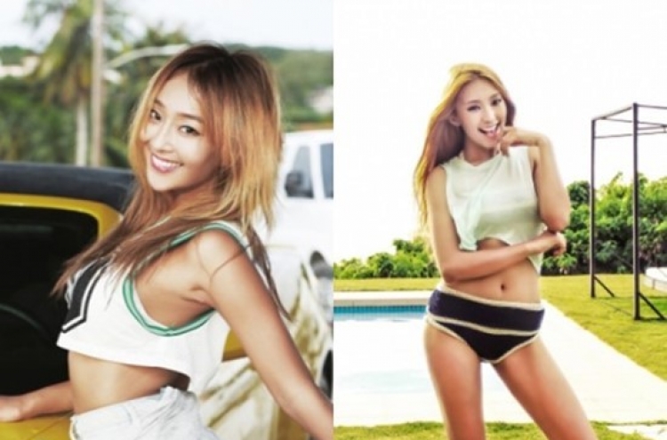 Sistar members Bora and Hyolyn’s Saipan pictures 　