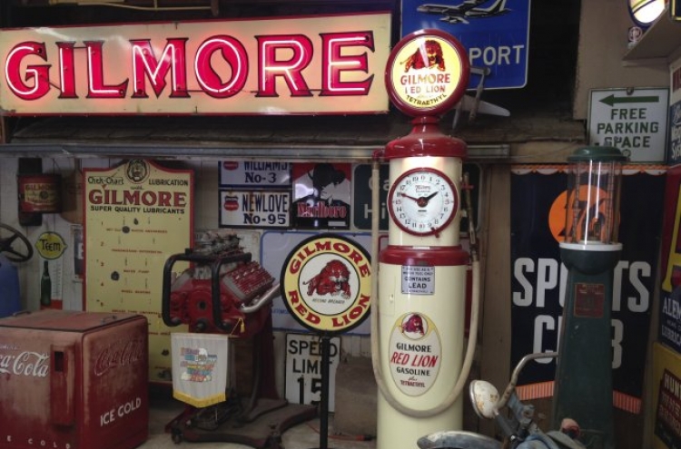 Museum of Gasoline Pumps an homage to a father