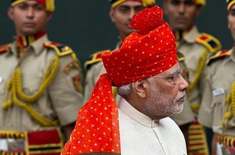 Indian leader Modi dressed for success