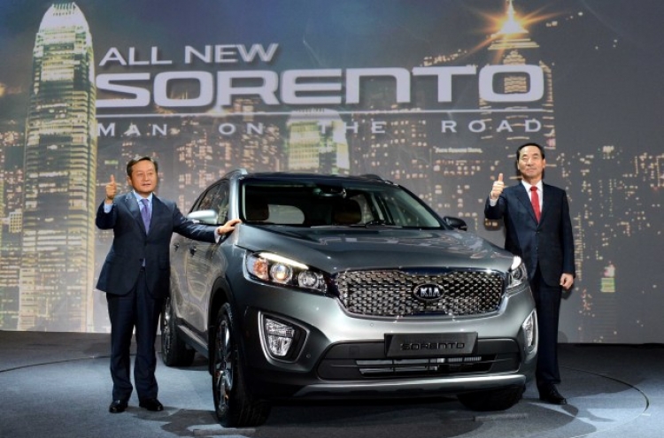 Kia aims to sell 270,000 Sorento SUVs worldwide