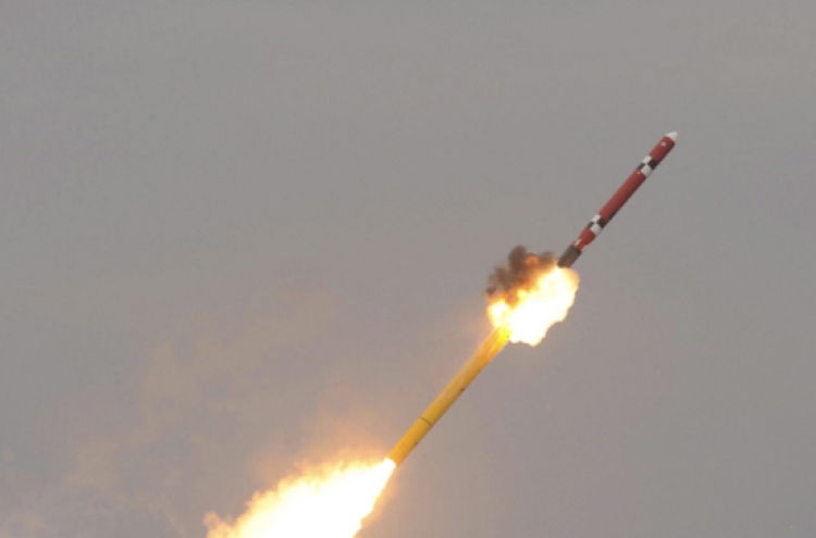 N. Korea fires short-range missiles into East Sea