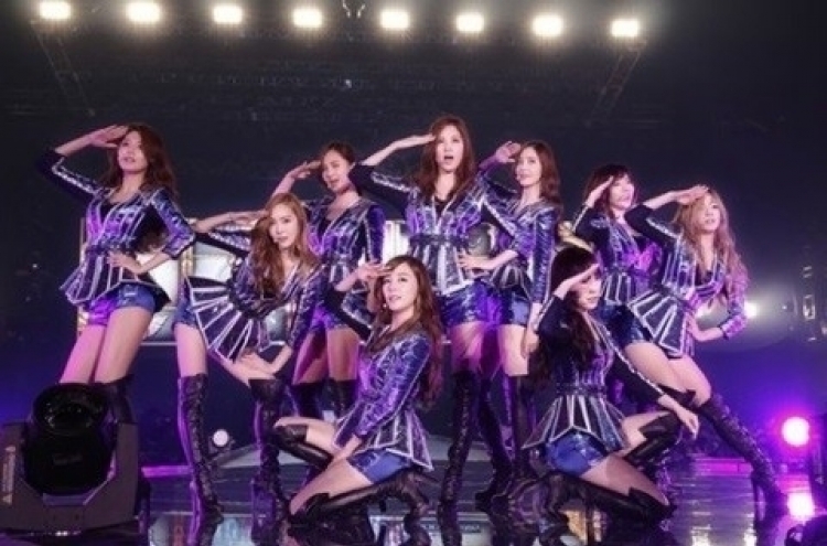 Girls' Generation unit tops iTunes albums charts in nine Asian regions