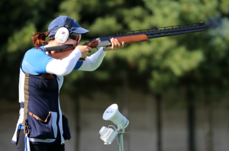 [Asian Games] Kim sets world record in double trap