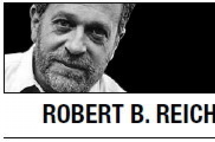 [Robert Reich] Who should bear risks?