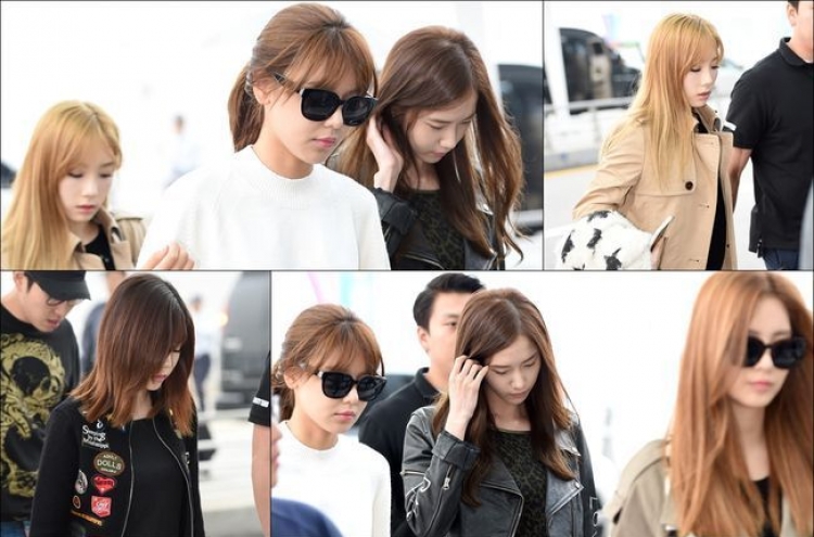 Girls’ Generation leaves for China without Jessica