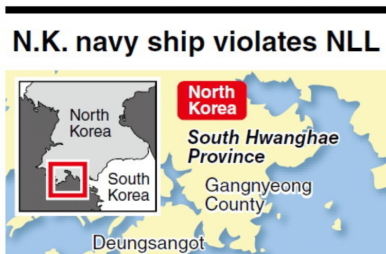 Koreas trade fire after N.K. ship violates NLL