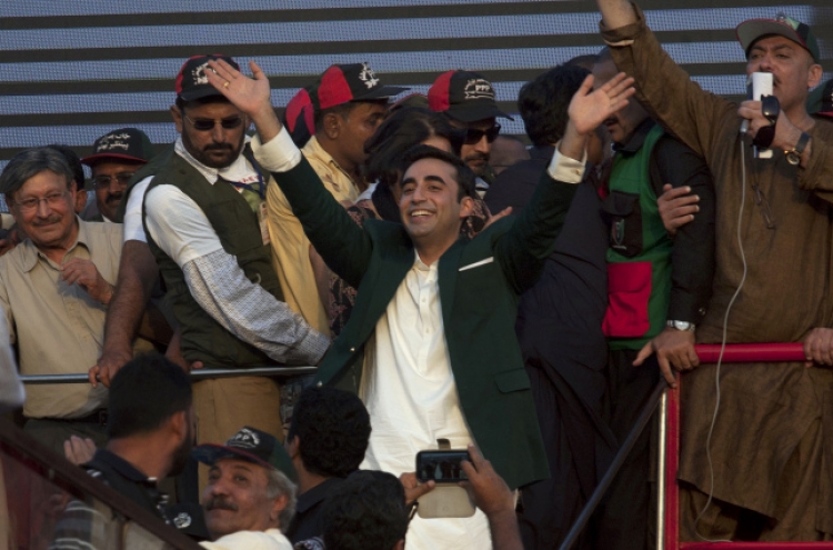 Bhutto’s son vows defeat for jihadists in Pakistan