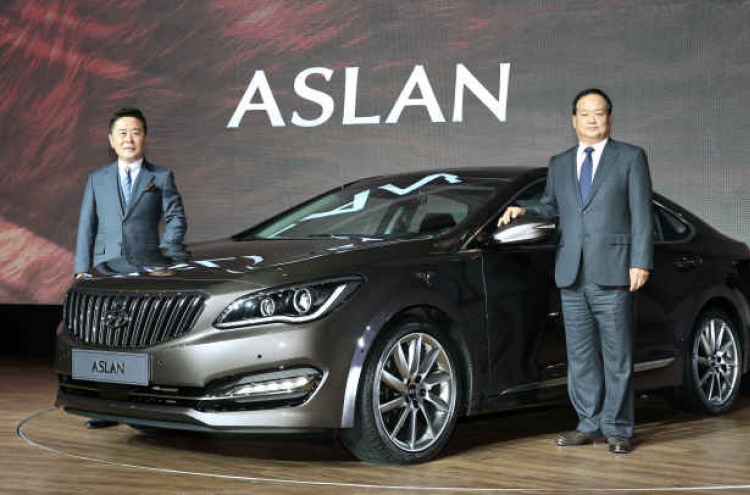 Hyundai launches Aslan sedan