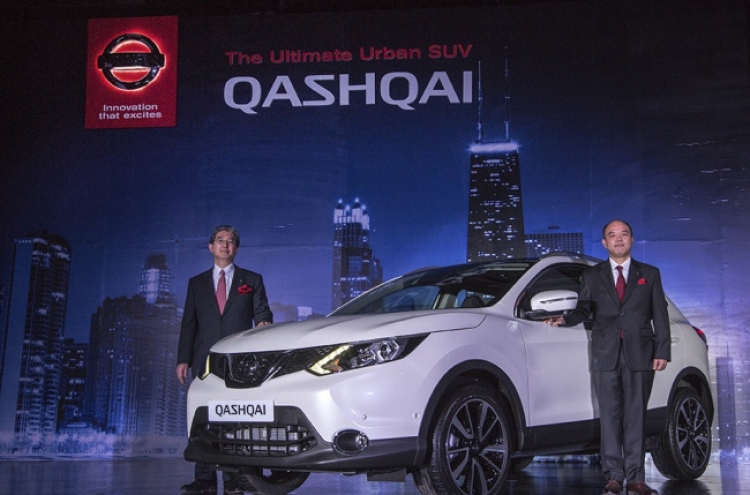 Nissan Qashqai debuts in Korea