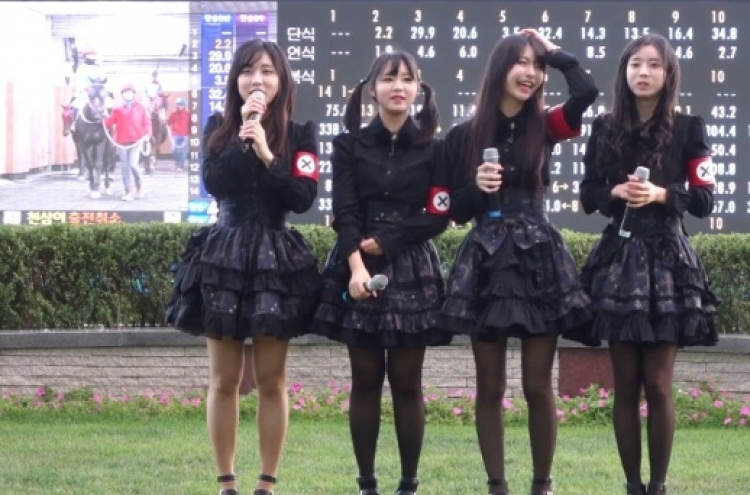 Girl group blasted for ‘Nazi-like costumes’
