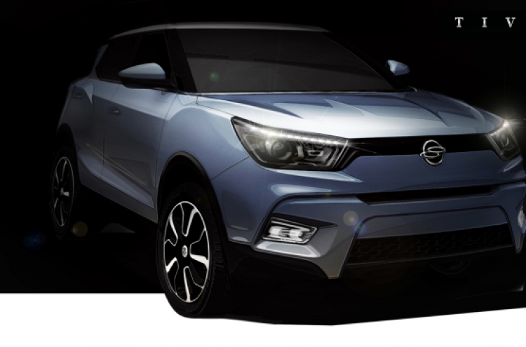 Ssangyong names new compact SUV ‘Tivoli’