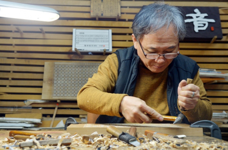 [Herald Interview] Craftsmanship behind Joseon woodblocks