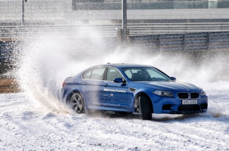 BMW Korea launches winter driving program