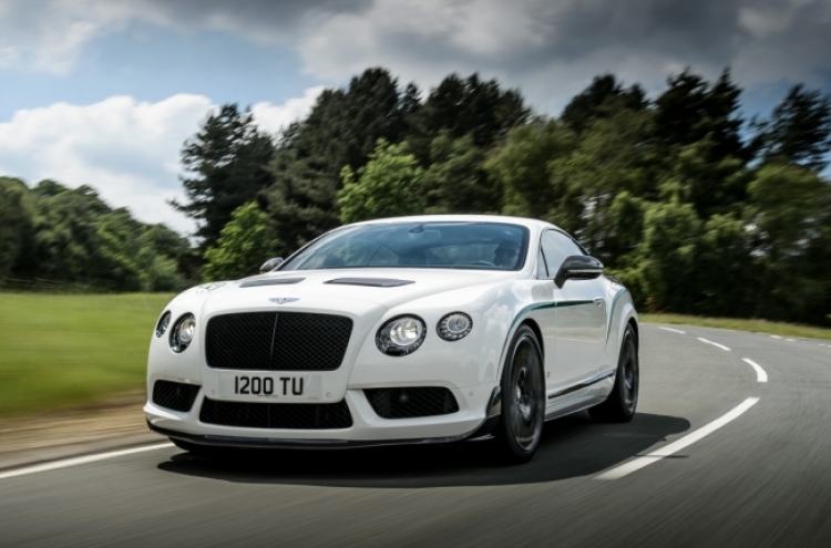 Six racing-inspired Bentleys go on sale