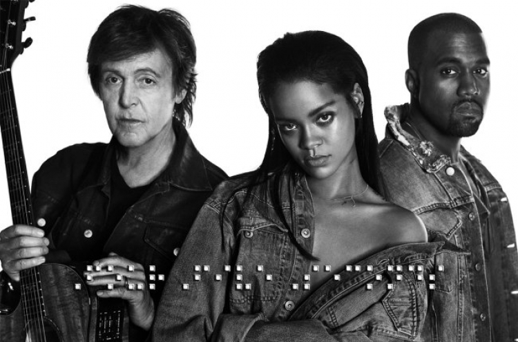 Rihanna goes for acoustic sound with McCartney