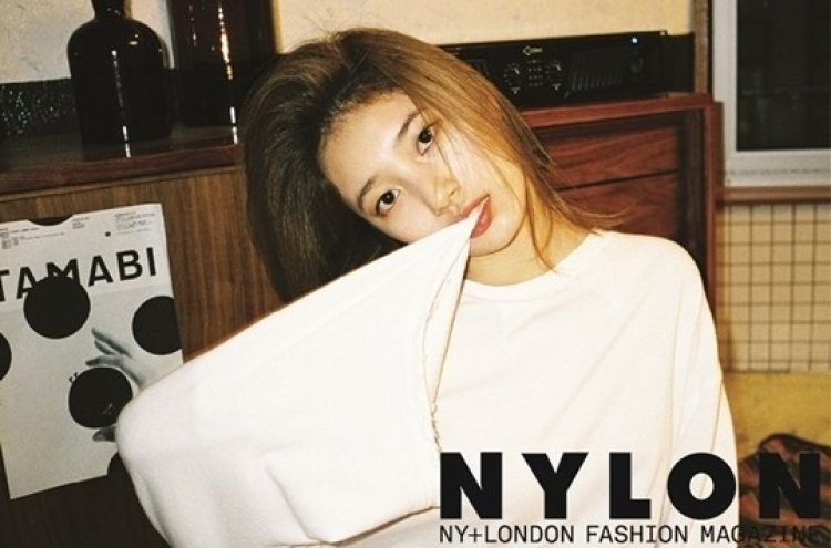 Suzy goes natural in fashion spread