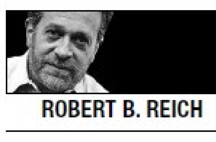 [Robert B. Reich] We’re all independent contractors