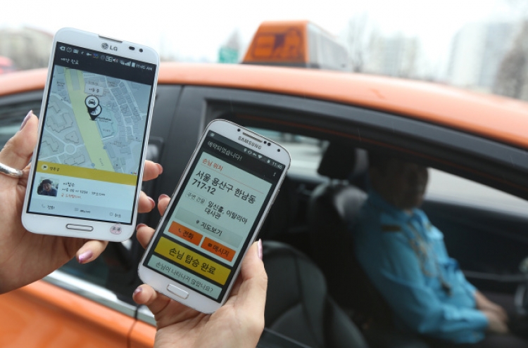Taxi apps poised to challenge Uber in Korea