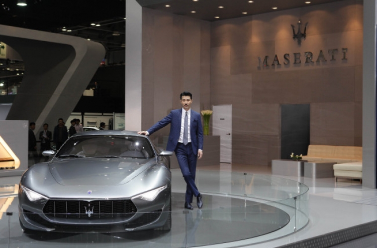 Carmaker to the stars, Maserati showcases Alfieri concept car