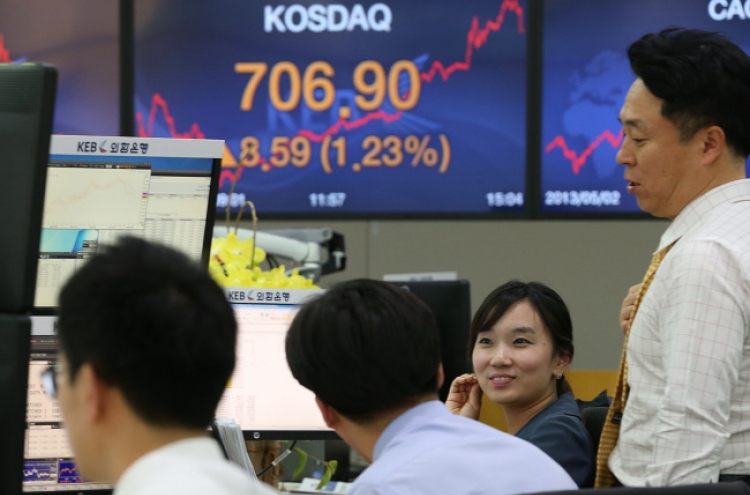 KOSDAQ rally yields individuals with W100b stocks