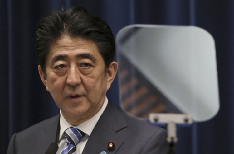 Korea-Japan tension escalates ahead of Abe’s key speeches