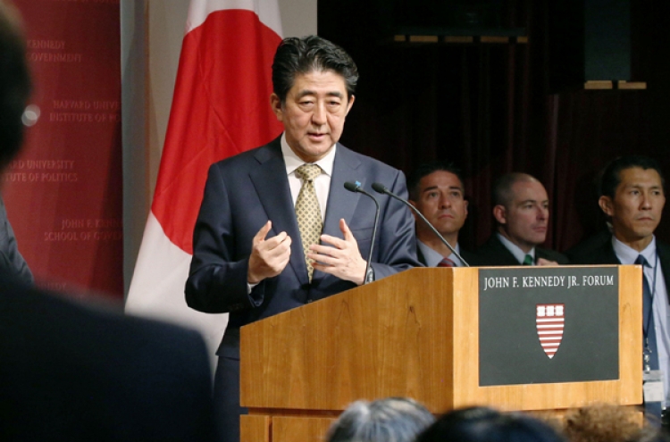 Abe refuses again to apologize for wartime sexual slavery